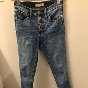 10” High Rise Skinny Jeans